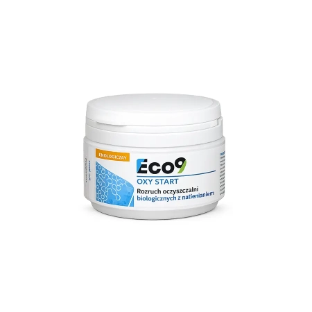 ECO9 OXY START 0,25kg - Skuteczny rozruch oczyszczalni tlenowych